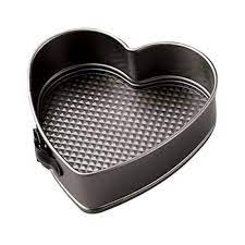 Black heart shape pan which is a wonderful gift for you or your friends who likes making cupcakes. Wilton Heart Shape Springform Pan 9x 2 3 4 Deep Non Stick With Removable Bottom Springform Pans Bakedeco Com