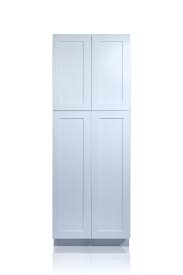 Includes 4 shelves in p2484, p2490. White Shaker 30 Pantry Utility Cabinet Nelson Cabinetry