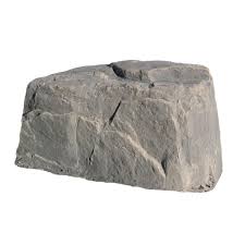 Dekorra 40 In L X 24 In W X 21 In H Medium Plastic Rock Cover In Gray Granite 117 Fs In 2020 Faux Rock Well Pump Cover Fake Rock Covers