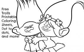 In this film trolls are small creatures with cute and colorful hair and their lives are full of happiness. Trolls Coloring Pages And Printable Activity Sheets And A Movie Review