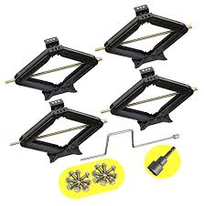 Check spelling or type a new query. Libra Set Of 4 5000 Lb 24 Rv Trailer Stabilizer Leveling Scissor Jacks W Dual Power Drill Sockets Complete Set Of Mounting Hardware Model 26050 Scissor Lift Outlet