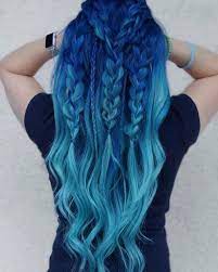 It works best with a cool skin tone and is especially flattering when paired with creamy pink blush or a pop of pink lip. 68 Daring Blue Hair Color For Edgy Women