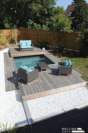 Rolling Deck R Compens Pour Son Excellence Rolling Deck Hinterhof Hinterhofpool Hinterhofga Backyard Pool Designs Swimming Pools Backyard Backyard Pool