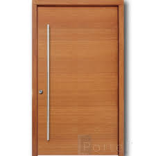 Diseños de puertas de madera sencillas. Puertas Pivotantes Modelo Madrid De Diseno Minimalista Y Plano
