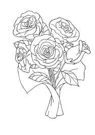 Red Rose Coloring Page Download Print Online Coloring Pages For Free Color Nimbus Coloring Pages Rose Line Art Online Coloring Pages