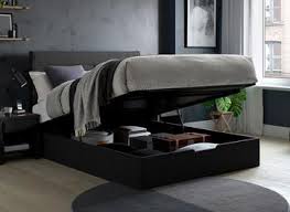 The sturdy bali platform bed is all made in mdf carb certified and has synthetic leather handles. Storage Beds Free Delivery Dreams