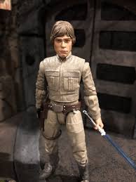 Luke Skywalker Star Wars Black Series Empire Strikes Back Custom Repaint Action Figure Star Wars Black Series Star Wars Luke Skywalker Black Series