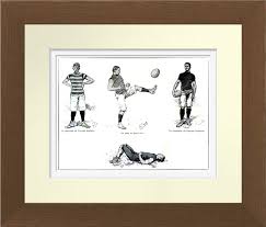 1892 Rugby Players Vintage Rugby Print Zazzle Com Rugby Players Rugby Illustration Poster Prints
