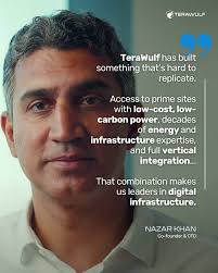 Meet our Co-Founders: Paul Prager & Nazar Khan In this clip, get a glimpse  into how Paul and Nazar came together to launch TeraWulf