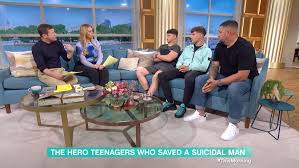 The brave teens who jumped