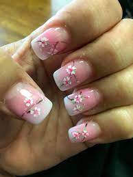 My Cherry Blossom Nails Cherry Blossom Nails Flower Nail Art Flower Nails