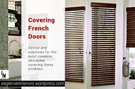 See more ideas about french door coverings, door coverings, curtains with blinds. Covering Windows On French Doors Eagle River Interiors