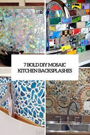 How to install herringbone backsplash tile snapguide. 7 Cute And Bold Diy Mosaic Kitchen Backsplashes Shelterness