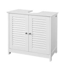 Cuisine, salle de bain , décoration, textile, enfant bébé,. Meuble Sous Lavabo Meuble De Salle De Bain Vasque 2 Portes Et 2 Etages A L Interieur Blanc Sobuy Frg237 W Vente De Armoire Colonne Etagere Conforama