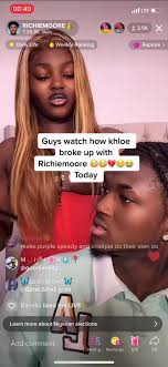 Khloe Breaks Up with Richiemoore