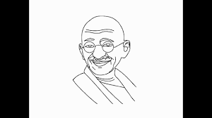 Gandhi jayanti drawing & sketches for kids | painting on mahatma gandhi jayanti 2020 here is the collection of pencil art images, creative posters, sketches, paintings on mahatma gandhi jayanti 2020. How To Draw Easy Mahatma Gandhi Ji Face Pencil Drawing For Kids Youtube