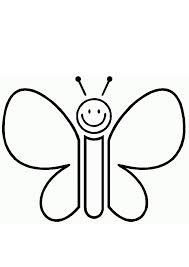 Engage your kids in coloring while you relax! Coloring Pages Simple Butterfly Coloring Pages