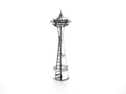 3d Metal Puzzles Seattle Space Needle Toys 3d Metal Model Nano Puzzles New Styles Chinses Metal Earth Diy Creative Metal Puzzles Metal Earth Creative Diy Gifts
