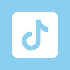 Tiktok Blue Wallpaper Iphone App Icon Iphone Wallpaper Ios