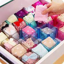 Discover everything about it right here. Buy 1 Pcs Diy Socks Bras Ties Organizer Closet Drawer Plastic Dividers Cabinet Storage Boxes At Affordable Prices Free Shipping Real Reviews With Photos Joom
