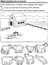 Farm Animal Worksheet For Daisy Scrap Book To Go With 3 Cheers For Animals Journey Curriculum Farm Animals Activities Farm Preschool Animal Worksheets