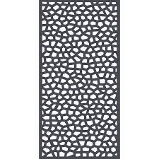Panneau pvc exterieur leroy merlin. Panneau Treillis Polypropylene Ajoure Mosaic L 100 X H 200 Cm Gris Leroy Merlin