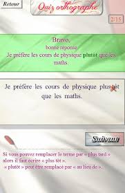 Une dictée d'orthographe, ou, simplement, une orthographe, une dictée faite pour exercer les élèves à l'orthographe. Quiz Fautes D Orthographe For Android Apk Download