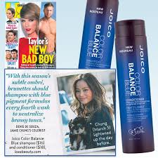 Us Weekly Featuring Jamie Chung S New Sombre Haircolor By Joico Celebrity Colorist And Joico Color Balance Blue Shampoo Con Joico Color Joico Healthy Hair