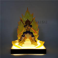 Lampe led demon slayer tanjiro kamado. Nickmacahig Vente Dragon Ball Z Vegeta Action Figure Super Saiyan Puissance Up Led Lampe De Table Anime Dbz Collection Jouet Fils Goku Pas Cher En Ligne