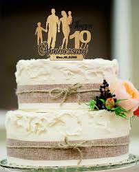 Add a little whimsy to your vow renewal/anniversary cake.we still do cake topper + 2 leaf/flower sprigs. 10 Year Anniversary Cake Ideas The Cake Boutique