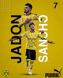 Jadon Sancho Sancho Soccer Pictures Soccer Poster