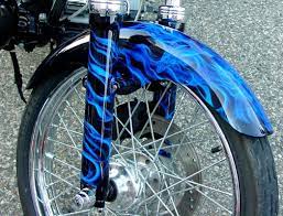 Custom Motorcycle Paint Fender Custom Paint Motorcycle Motorcycle Painting Custom Airbrushing