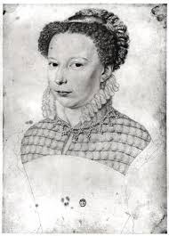 Marguerite De Valois Wears A Typical Ribbed Partlet And Draped Necklace In This Portrait From Clouet S Studio D Renaissance Kunst Portratzeichnung Kunst Ideen