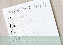 Calligraphy printable sheets • handwriting practice • penmanship • . Printable Calligraphy Workbook Www Topsimages Com