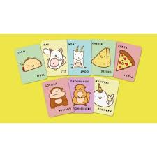 This is the 'how to play' taco cat goat cheese pizza video from dolphin hat. Taco Cat Goat Cheese Pizza Card Game Waterstones