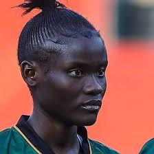 Evarine Susan Katongo and her mother Copper queens midfielder A.K.A Kante  and the Kuchalo 🌍🇿🇲 Queens @