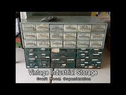 But there are ways to change habits to help you be both. Vintage Industrial Storage Craft Room Organization Craftroomorganization Craftroomstorage Youtube