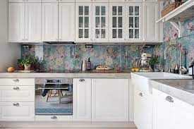 Aluminum foil self adhesive washable wallpaper for kitchen backsplash home decor. 13 Removable Kitchen Backsplash Ideas