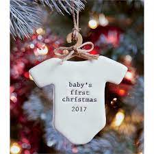 Free shipping on orders over $25 shipped by amazon. Baby S First Christmas 2017 Ornament Living Mud Pie Babies First Christmas Baby S First Christmas Gifts Gifts Holiday