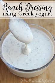Ranch Dressing With Greek Yogurt Recipe Greek Yogurt Recipes Recipes Yogurt Recipes