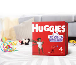 Huggies Little Movers Diapers For Sizes 3 6