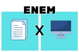 1 de 1 caderno de provas do enem — foto: Participantes Do Enem Digital Foram Beneficiados Com Prova Mais Facil Entenda