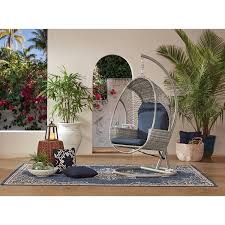 Member S Mark Woven Egg Chair With Cup Holder Various Colors Sam S Club Egg Chair Hanging Hammock Chair Chair