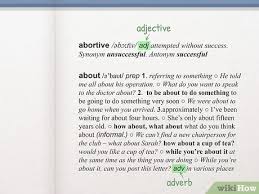 Information and translations of recessed in the most comprehensive dictionary definitions resource on the web. How To Use A Dictionary 12 Steps With Pictures Wikihow