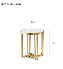 35w x 35d x 21h. Edelstahl Runde Marmor Seite Tisch Moderne Minimalistischen Kleine Kaffee Tisch Metall Benutzerdefinierte Sofa Seite Tisch Coffee Tables Aliexpress