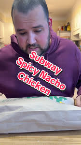 Subway’s spicy nacho chicken sub! #subway #subsandwiches #fastfood  #foodreview #foodcritic