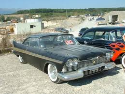 Image result for Jet Black 1958 Plymouth