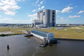 How to first start the kaspersky security center central management. Large And On A Barge Sls Core Stage Pathfinder Arrives At Kennedy Kennedy Space Center