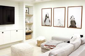 Modern Inexpensive Large Scale Portraits Updated Family Room Playroom Family Room Room
