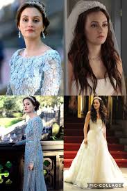 As popsugar editors, we independently select and write about stuff we love and think you'll like too. Which Wedding Look For Blair Did You Like More I Felt Like Her Wedding With Chuck In The Blue Dress And Updo Was Much More Blair Like Than The Traditional White Gown